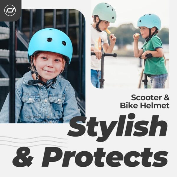 Scoot & Ride Kid Helmet S M Blueberry - Image 6