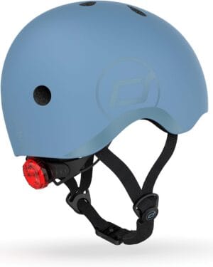 Scoot & Ride Kid Helmet S M Steel