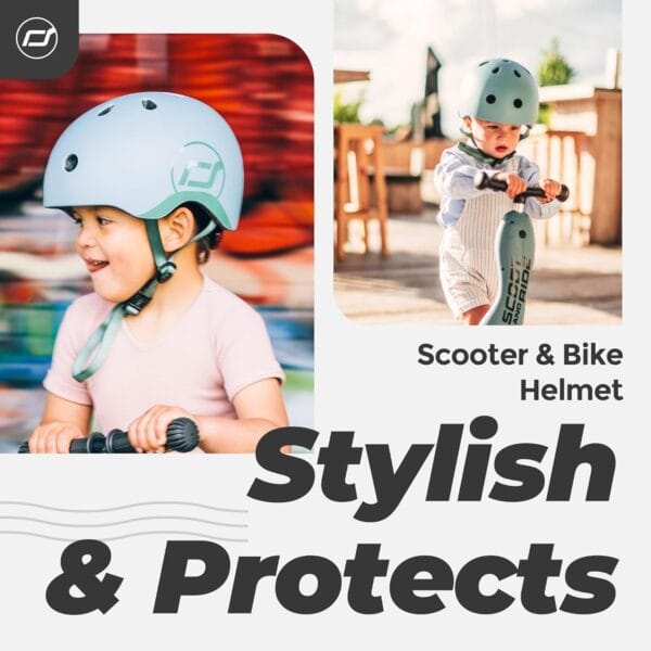 Scoot & Ride Kid Helmet S M Steel - Image 6