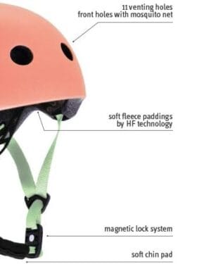 Scoot & Ride Baby Helmet XXS S Peach
