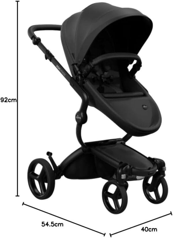 Mima Xari Max Black Frame + Black Seat Box + Black Starter Pack Black - Image 4