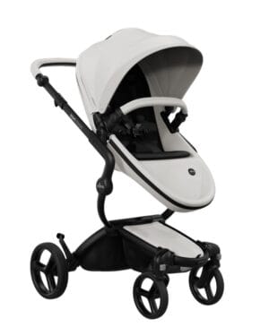 Mima Xari Max Black Frame + Snow White Seat Box + Black Starter Pack
