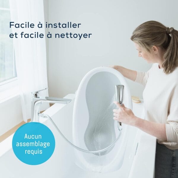 Angelcare 2 in 1 Baby Bathtub White - Image 8