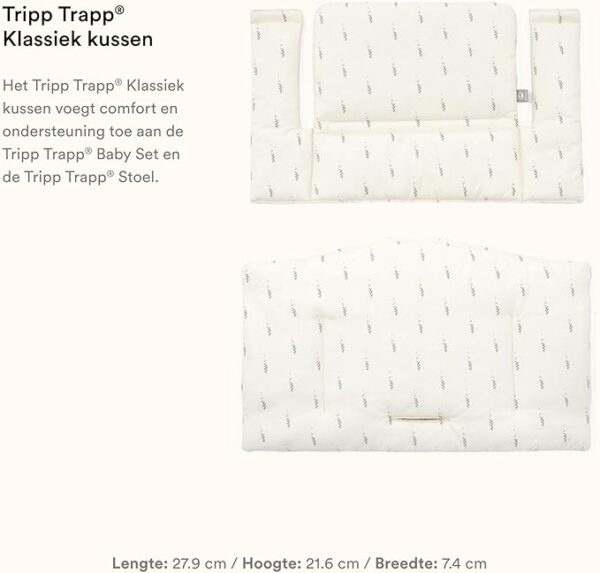 Stokke Tripp Trapp Classic Cushion Wheat Cream - Image 2