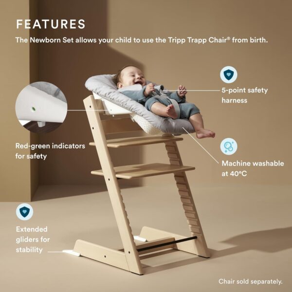 Stokke Tripp Trapp Newborn Set Grey - Image 4