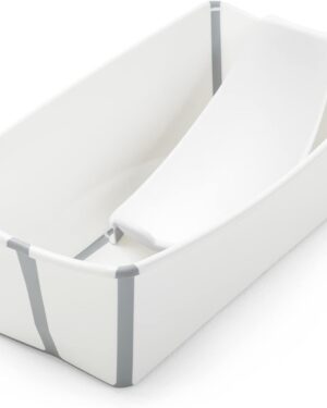 Stokke Flexi Bath + Newborn Support Bundle White