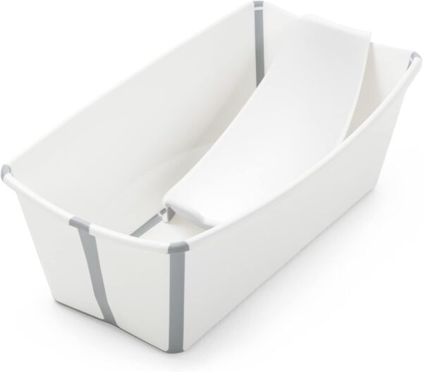 Stokke Flexi Bath + Newborn Support Bundle White