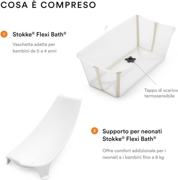 Stokke Flexi Bath Bundle Sandy Beige - Image 9