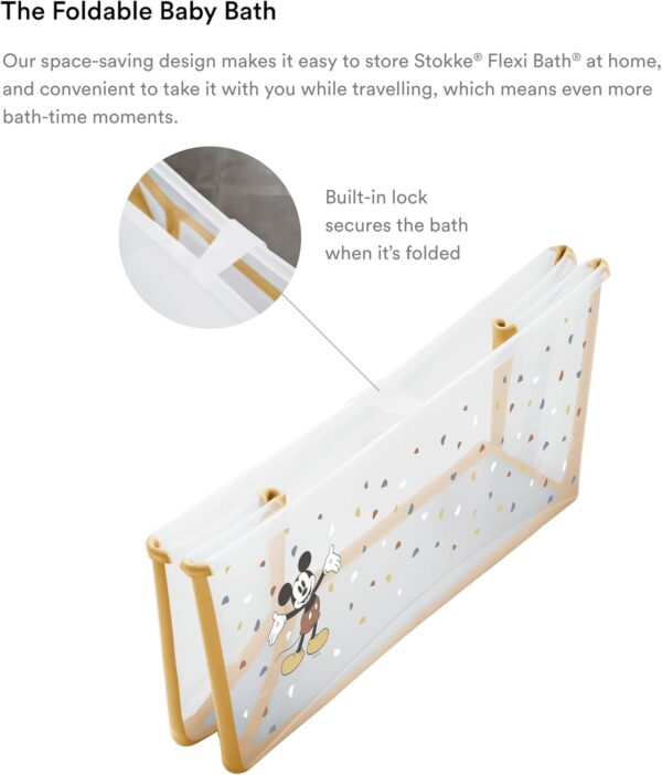 Stokke Flexi Bath Mickey Celebration White - Image 4