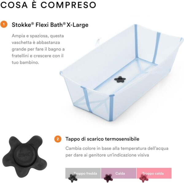 Stokke Flexi Bath X Large Lavender - Image 3