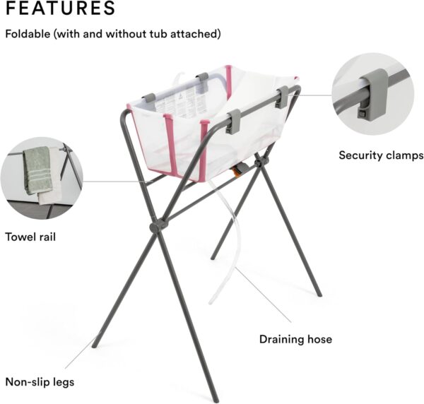 Stokke Flexi Bath Stand Grey - Image 2