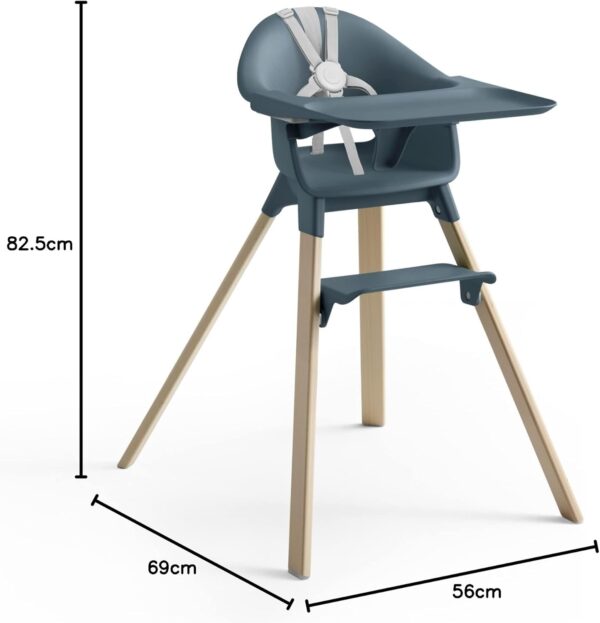 Stokke Clikk Highchair Fjord Blue - Image 6