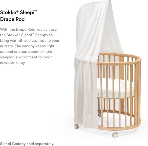 Stokke Sleepi Drape Rod Natural - Image 3