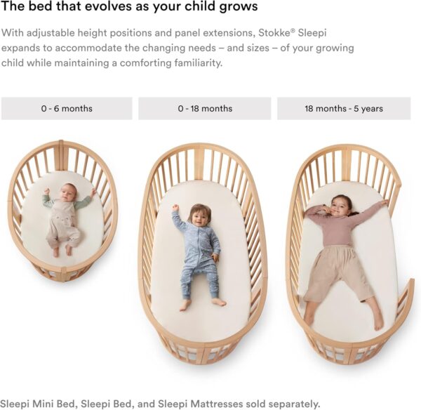 Stokke Sleepi Bed Extension Natural - Image 5