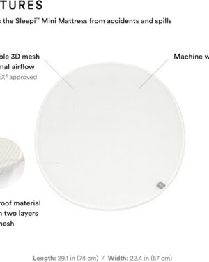 Stokke Sleepi Bed Protection Sheet White