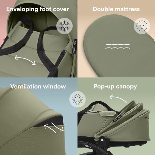 Stokke YOYO newborn shell Olive - Image 5