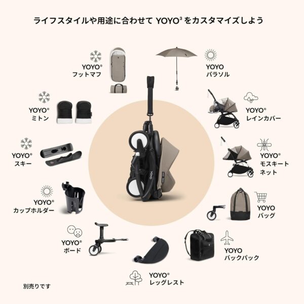 Stokke YOYO 6+ Color Pack Taupe - Image 2