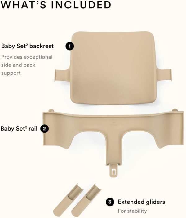 Stokke Tripp Trapp Baby Set V2 Natural - Image 2