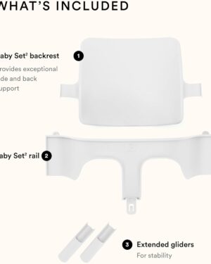 Stokke Tripp Trapp Baby Set V2 White