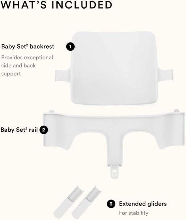 Stokke Tripp Trapp Baby Set V2 White