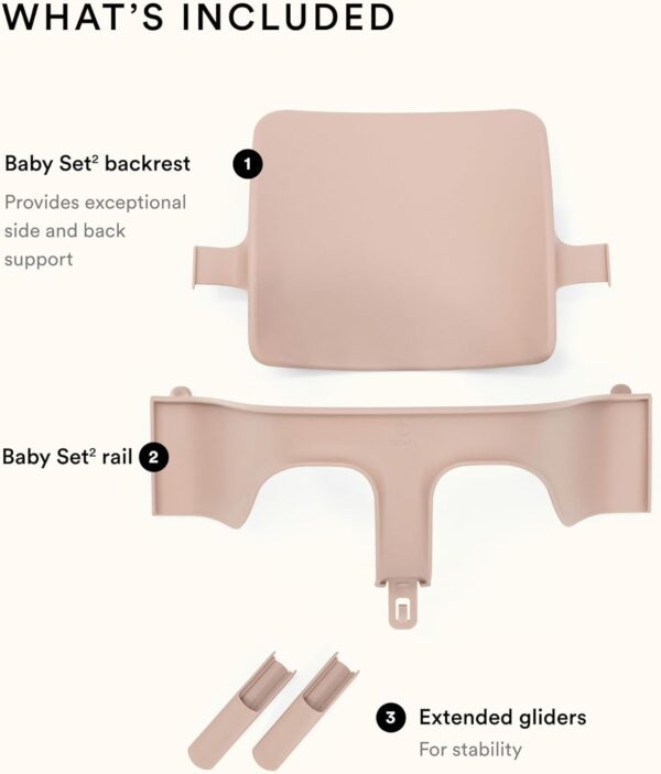 Stokke Tripp Trapp Baby Set V2 Fjord Blue - Image 2