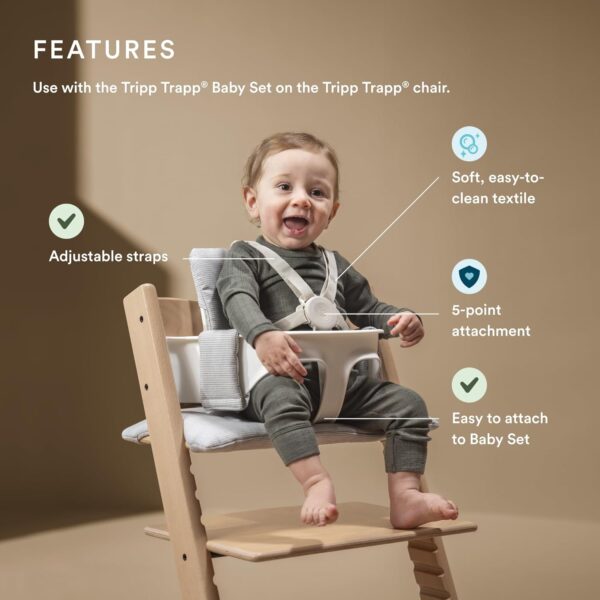 Stokke Tripp Trapp Harness Beige V2 - Image 5