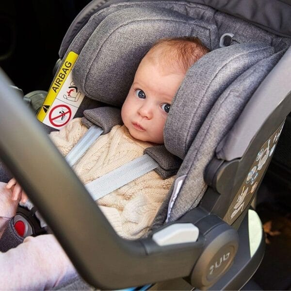 UPPAbaby Mesa I Size Infant Car Seat Jordan/Greyson Charcoal Mélange - Image 7