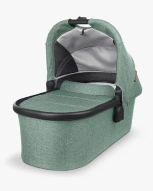 UPPAbaby Bassinet Gwen Green Mélange Carbon Frame