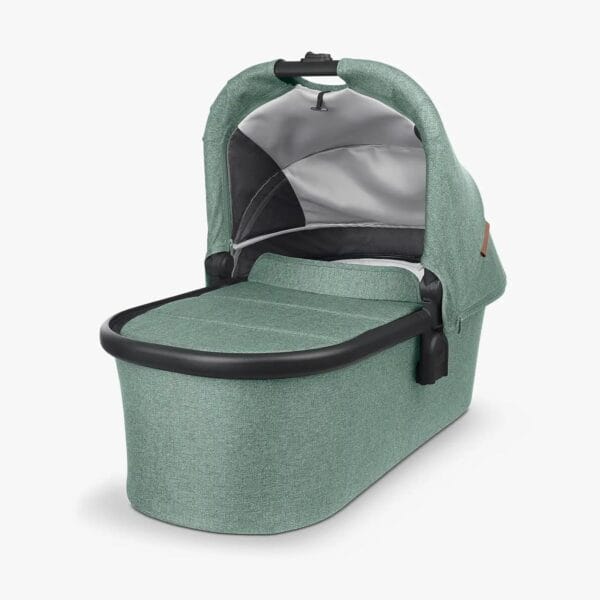 UPPAbaby Bassinet Gwen Green Mélange Carbon Frame
