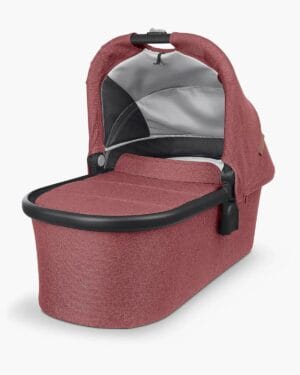 UPPAbaby Bassinet Lucy Rosewood Mélange Carbon Frame