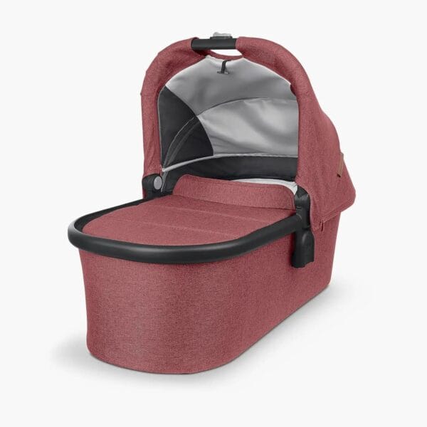UPPAbaby Bassinet Lucy Rosewood Mélange Carbon Frame