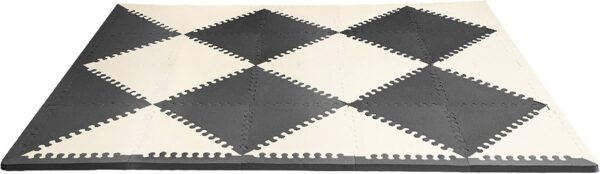 Skip Hop Playspot Geo Floor Tiles Black & Cream