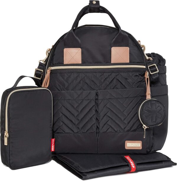 Skip Hop Suite 6 Piece Backpack Set Black Black - Image 3