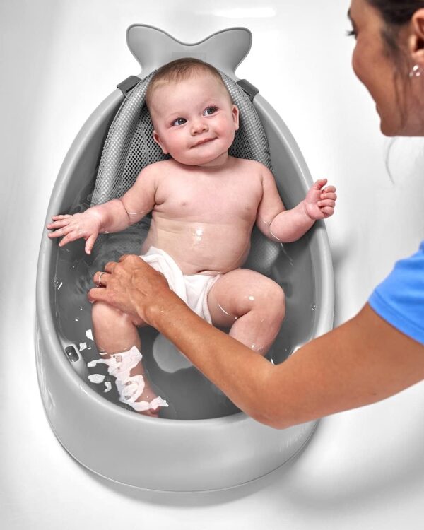 Skip Hop Moby Smart Sling 3 Stage Tub Grey - Image 3