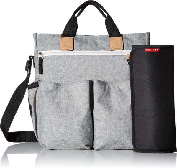 Skip Hop Duo Signature Grey Melange - Image 5