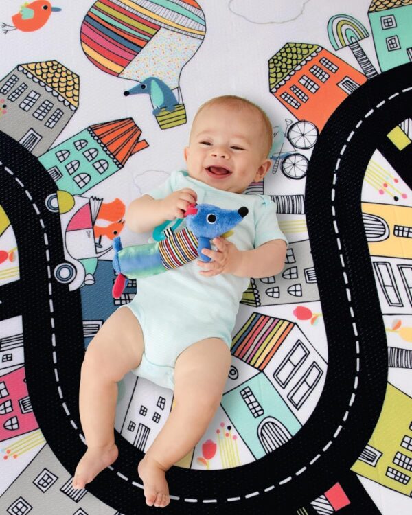 Skip Hop Reversible Playmat Vibrant Village - Image 4