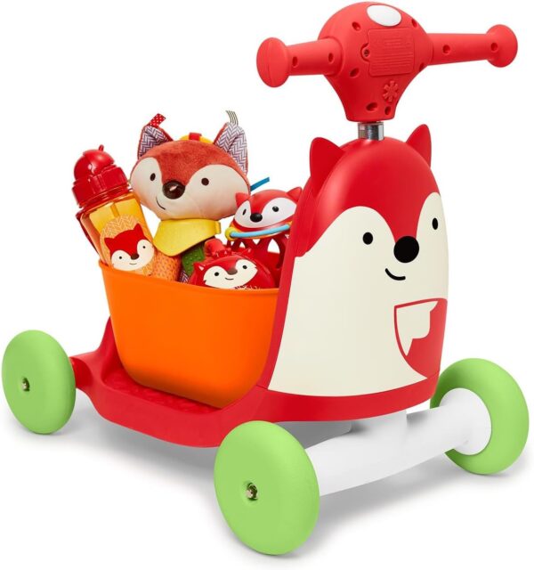 Skip Hop Zoo Ride On Toy Fox - Image 2