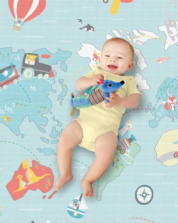 Skip Hop Reversible Playmat Little Travelers - Image 2