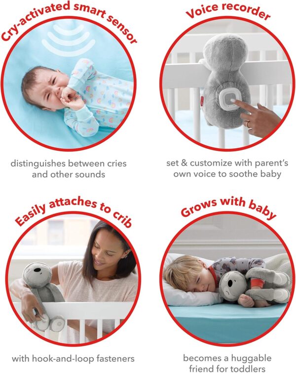 Skip Hop Cry Activated Soother Sloth - Image 6