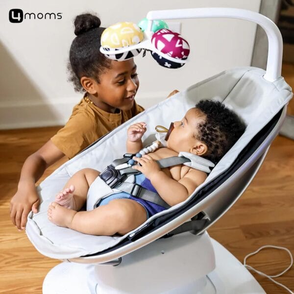 4moms MamaRoo Multi-Motion Baby Swing Grey - Image 5