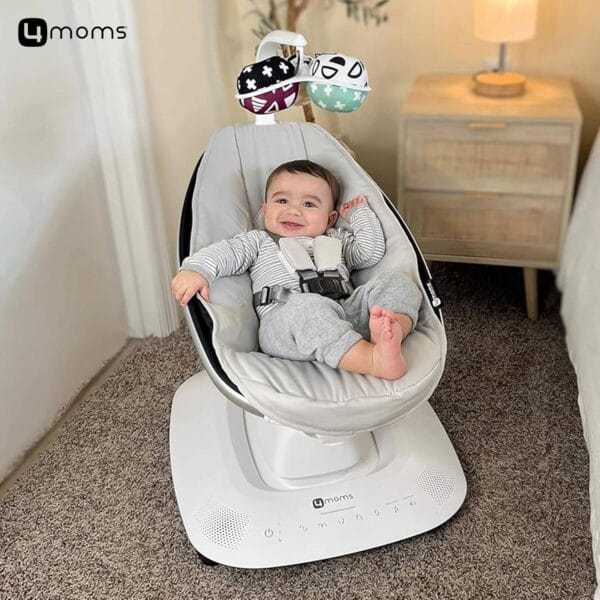 4moms MamaRoo Multi-Motion Baby Swing Grey - Image 8