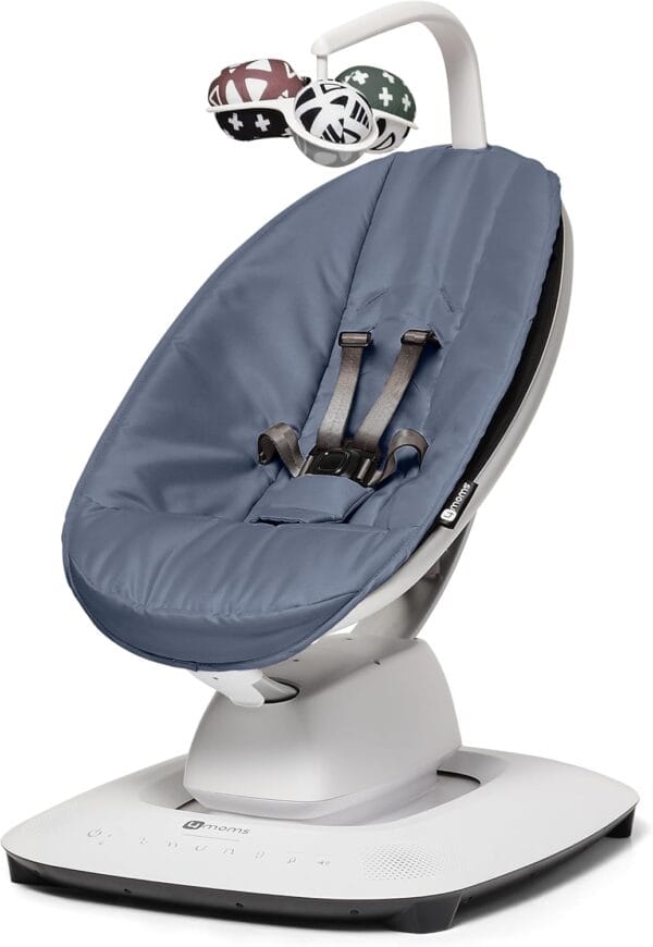 4moms Mamaroo Multi Motion Baby Swing Slate Blue - Image 2