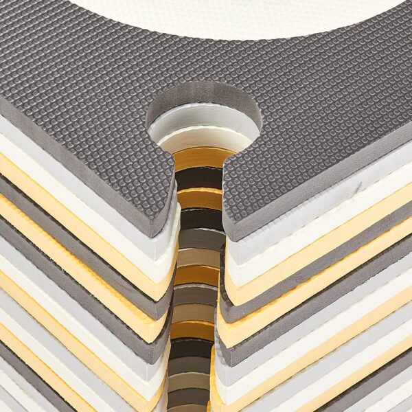 Skip Hop Playspot Floor Tiles Gold & Grey - Image 4