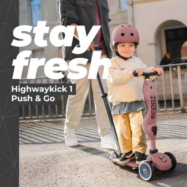 Scoot & RideHighwaykick 1 Push and Go Wildberry - Image 7
