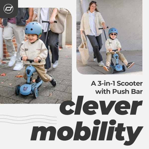 Scoot & RideHighwaykick 1 Push and Go Steel - Image 6