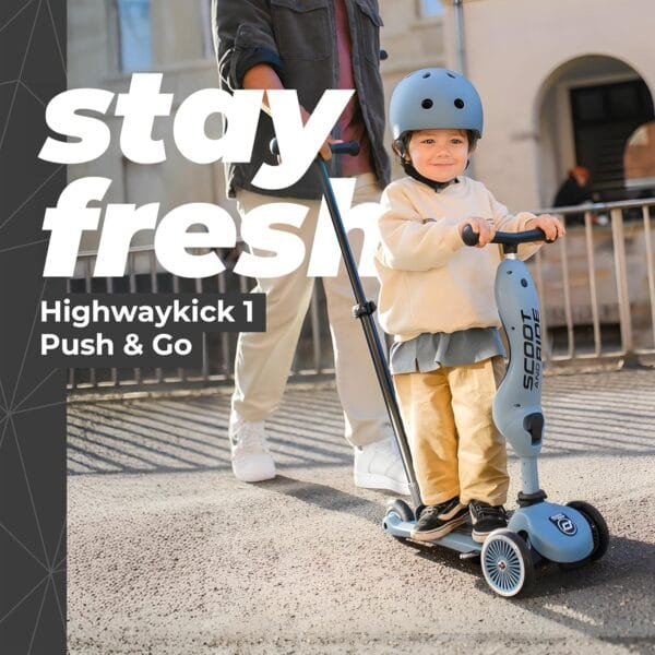 Scoot & RideHighwaykick 1 Push and Go Steel - Image 7